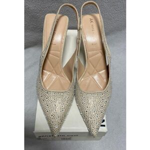Anne Klein Indianna Sling Back Jeweled Pump Heels - Size 9 NIB